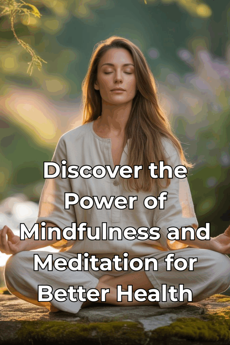 Discover the Power of Mindfulness and Meditation for Better Health